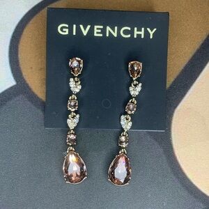 Givenchy rose gold earrings